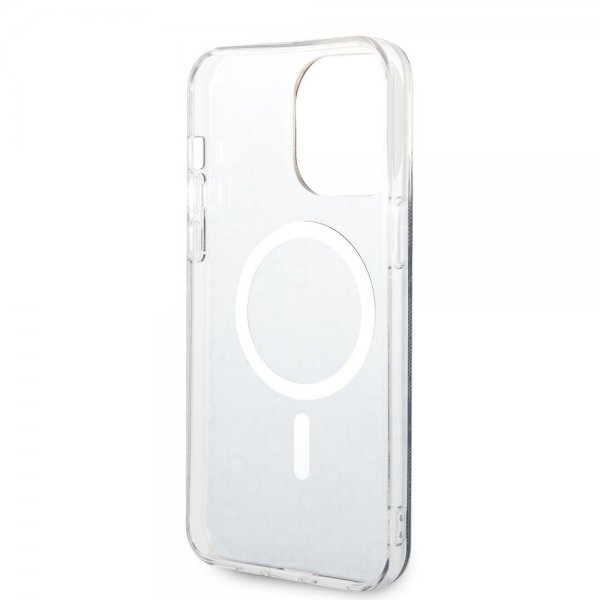 Guess iPhone 15 Pro Max Skal 4G Pattern MagSafe Svart