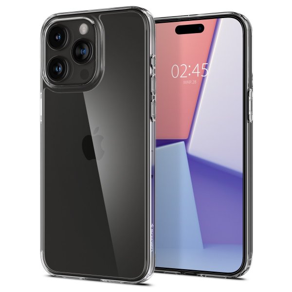 Spigen iPhone 15 Pro Max Skal Air Skin Hybrid Crystal Clear