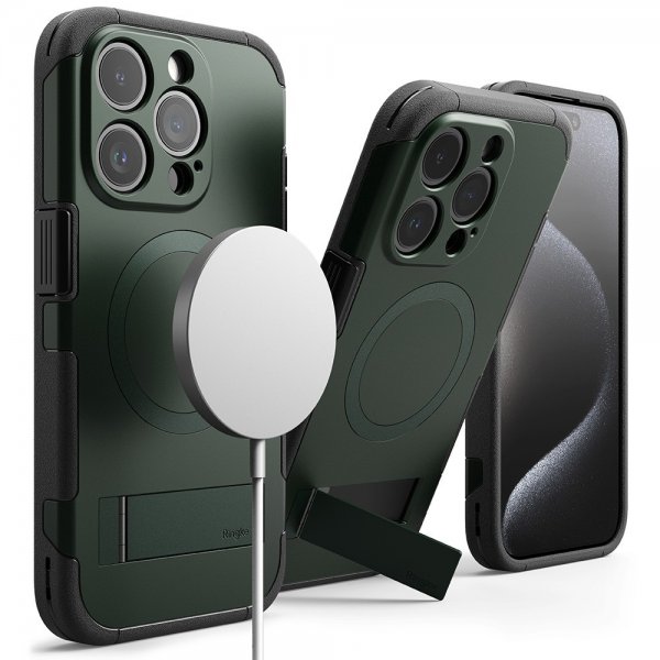 Ringke iPhone 15 Pro Max Skal Alles MagSafe Dark Green