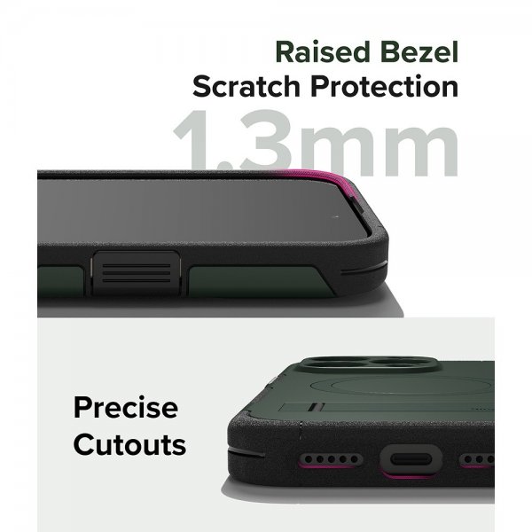 Ringke iPhone 15 Pro Max Skal Alles MagSafe Dark Green
