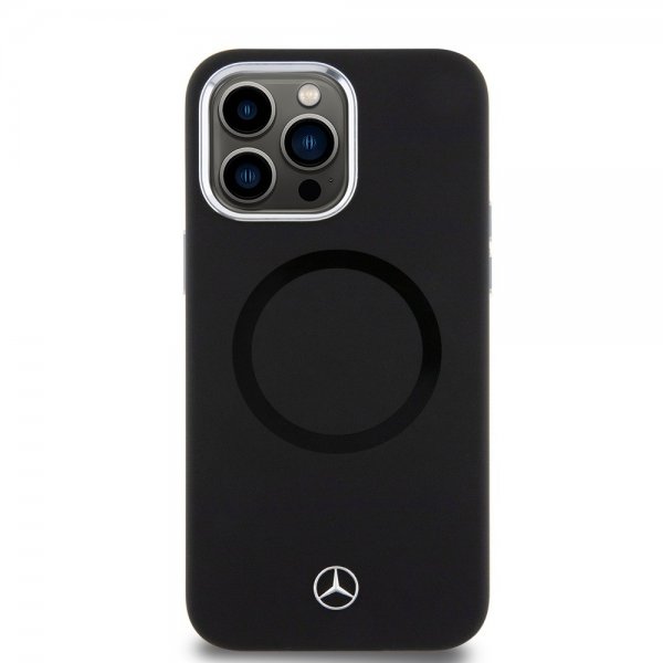 Mercedes Benz iPhone 15 Pro Max Skal Bicolor MagSafe Svart