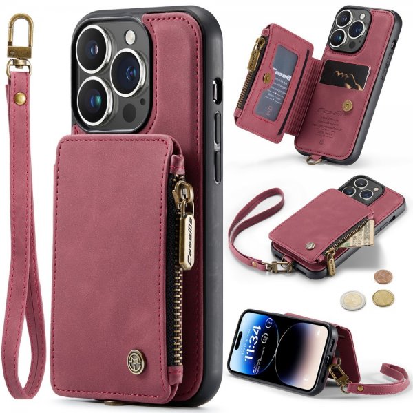 CaseMe iPhone 15 Pro Max Skal C20 Series Röd