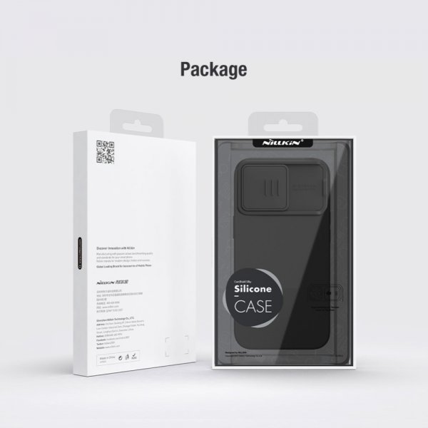 Nillkin iPhone 15 Pro Max Skal CamShield Silky MagSafe Ljusgrön