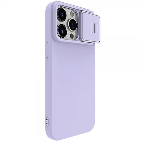 Nillkin iPhone 15 Pro Max Skal CamShield Silky MagSafe Ljuslila