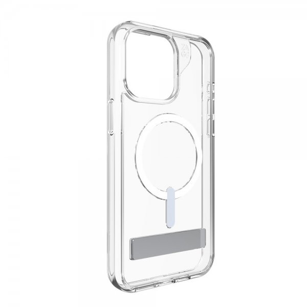 ZAGG iPhone 15 Pro Max Skal Crystal Palace Snap Kickstand Clear