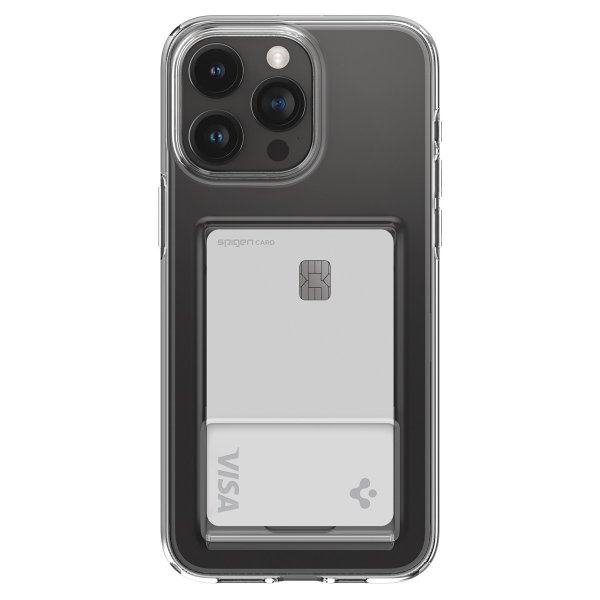 Spigen iPhone 15 Pro Max Skal Crystal Slot Crystal Clear
