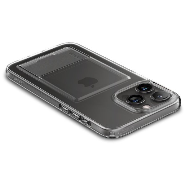 Spigen iPhone 15 Pro Max Skal Crystal Slot Crystal Clear