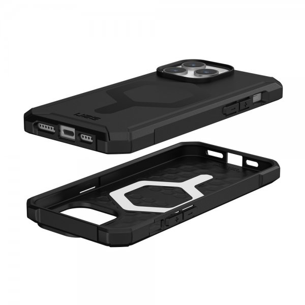 Urban Armor Gear (UAG) iPhone 15 Pro Max Skal Essential Armor MagSafe Svart