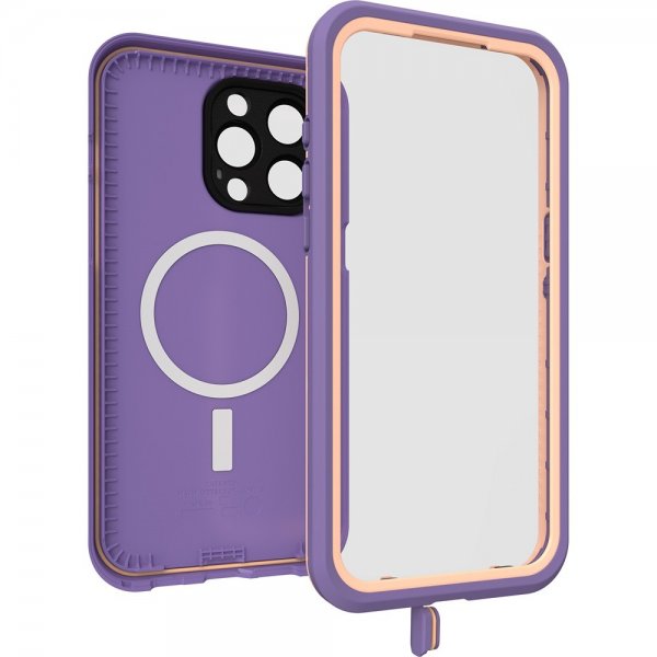 Otterbox iPhone 15 Pro Max Skal Fre MagSafe Rule of Plum