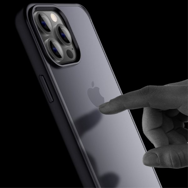 X-Level iPhone 15 Pro Max Skal Frostad Baksida Svart