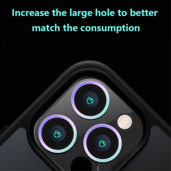 X-Level iPhone 15 Pro Max Skal Frostad Baksida Svart