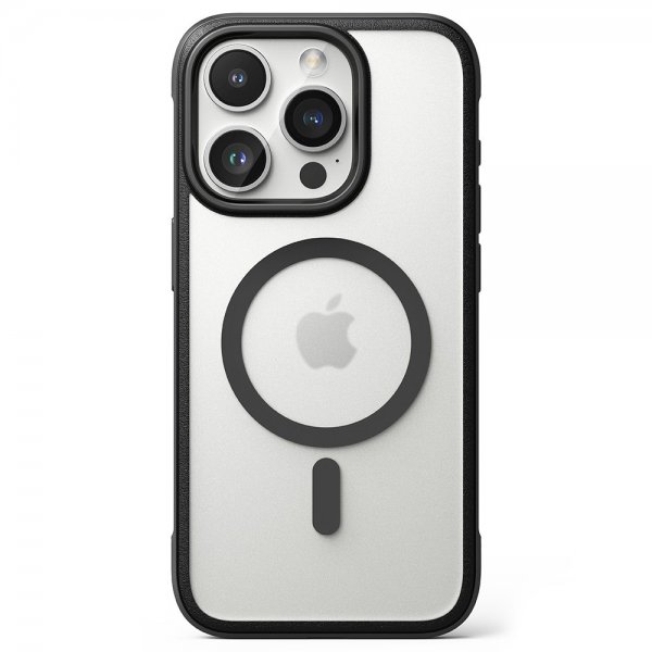 Ringke iPhone 15 Pro Max Skal Fusion Bold Magnetic Matte Black