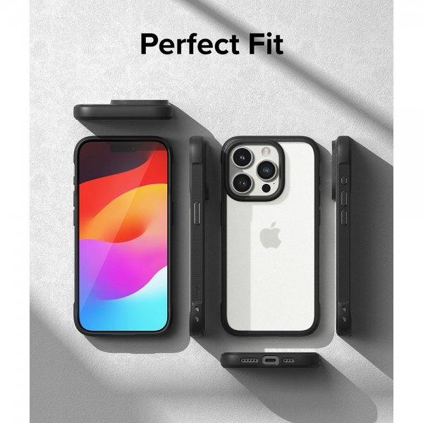 Ringke iPhone 15 Pro Max Skal Fusion Bold Matte Black