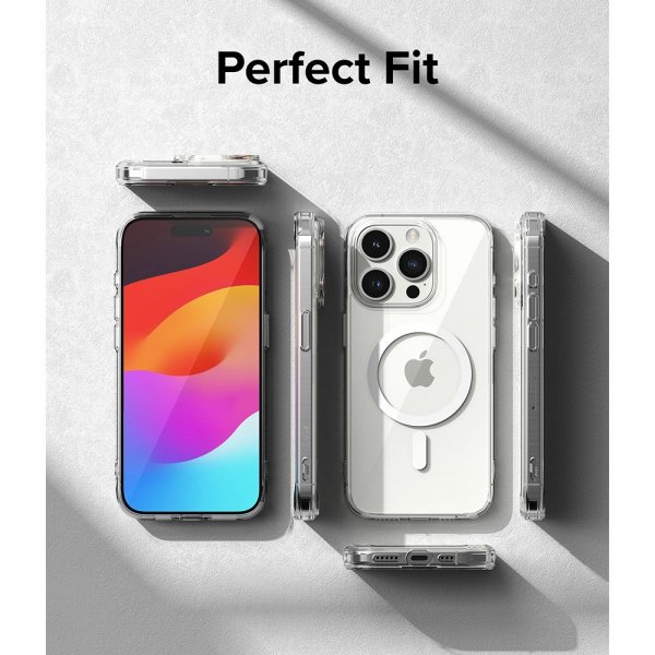 Ringke iPhone 15 Pro Max Skal Fusion Magnetic Clear