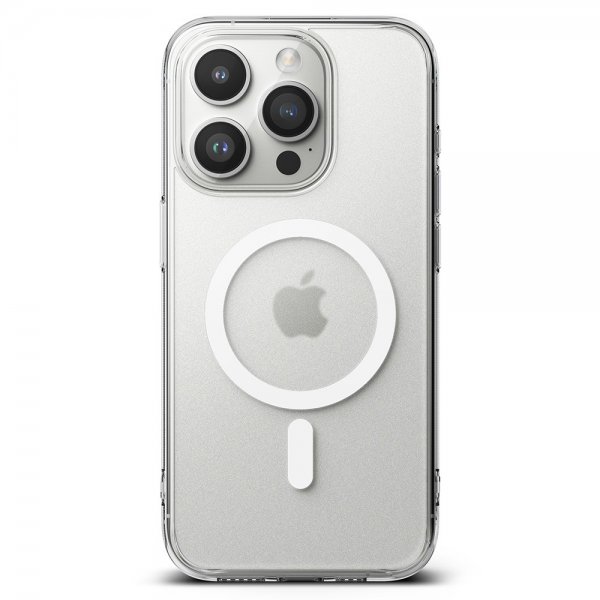 Ringke iPhone 15 Pro Max Skal Fusion Magnetic Matte Clear