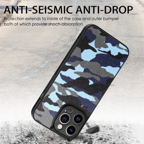 iPhone 15 Pro Max Skal Kamouflage Brun