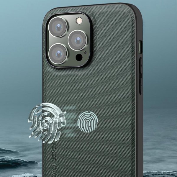 X-Level iPhone 15 Pro Max Skal Kevlar II Series Svart