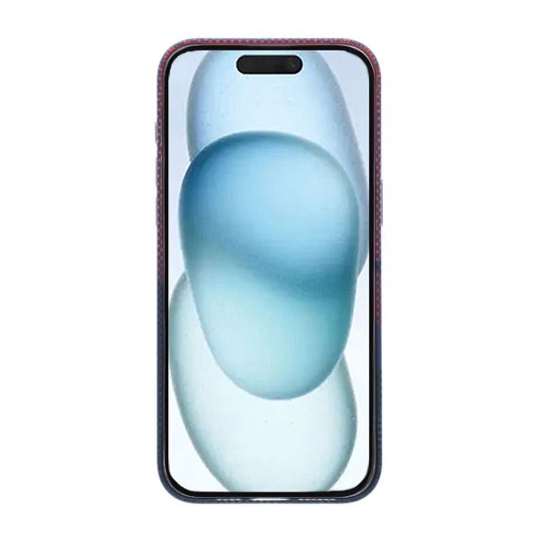 iPhone 15 Pro Max Skal Utfällbart Stativ MagSafe Röd