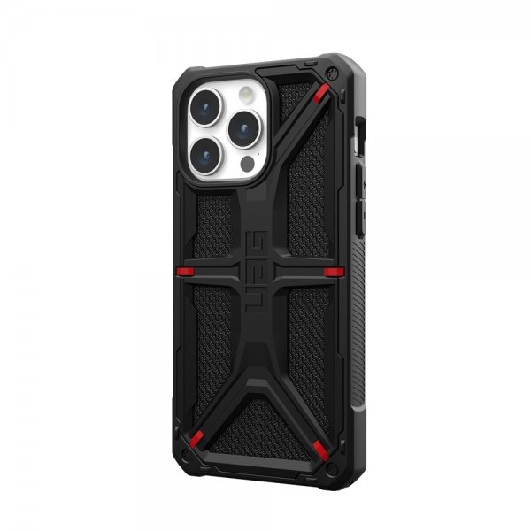 Urban Armor Gear (UAG) iPhone 15 Pro Max Skal Monarch Kevlar Black
