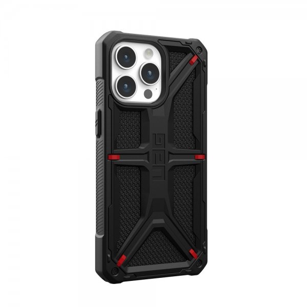 Urban Armor Gear (UAG) iPhone 15 Pro Max Skal Monarch Kevlar Black