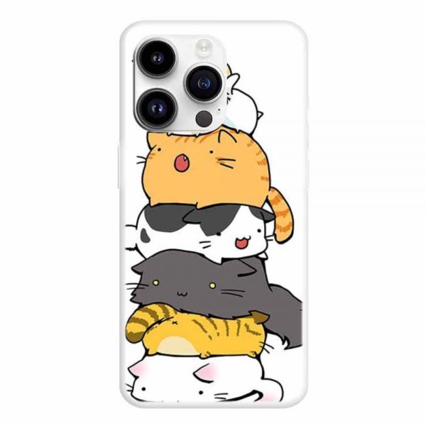 iPhone 15 Pro Max Skal Motiv Katthög