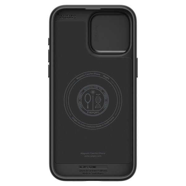 Spigen iPhone 15 Pro Max Skal Optik Armor MagFit Svart