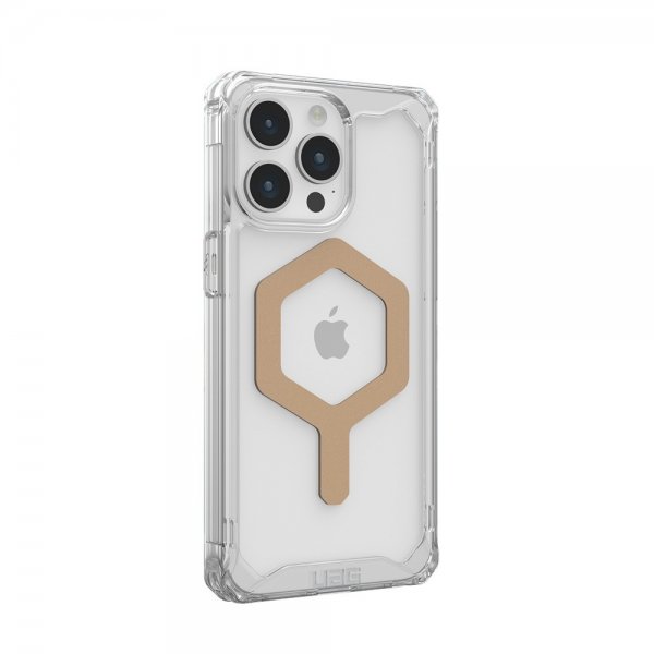 Urban Armor Gear (UAG) iPhone 15 Pro Max Skal Plyo MagSafe Ice Guld