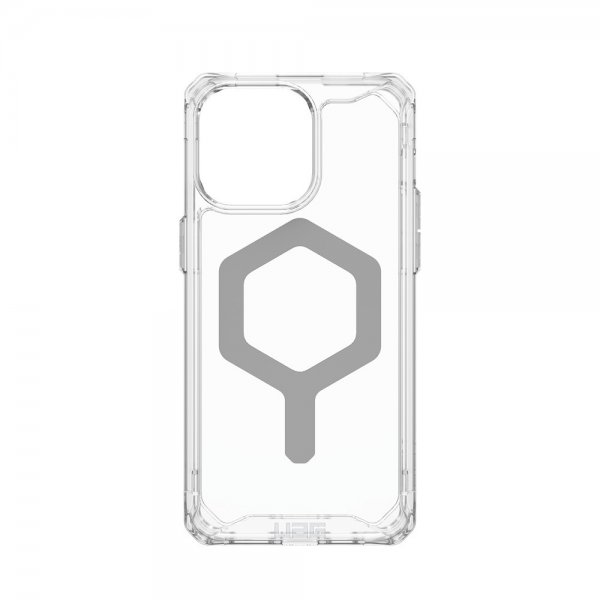 Urban Armor Gear (UAG) iPhone 15 Pro Max Skal Plyo MagSafe Ice Silver