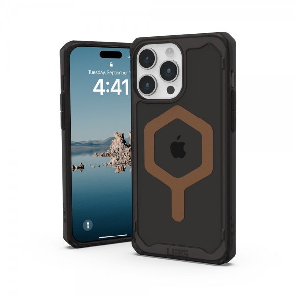 Urban Armor Gear (UAG) iPhone 15 Pro Max Skal Plyo MagSafe Svart Bronze