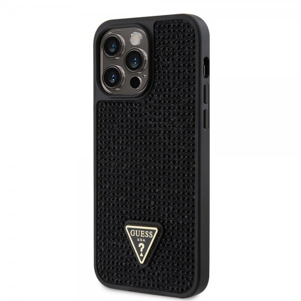 Guess iPhone 15 Pro Max Skal Rhinestone Svart