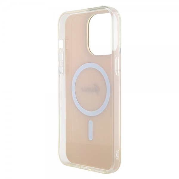 Guess iPhone 15 Pro Max Skal Script MagSafe Rosa
