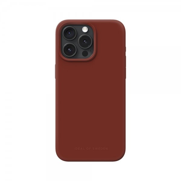 Ideal of Sweden iPhone 15 Pro Max Skal Silicone Case MagSafe Dark Amber