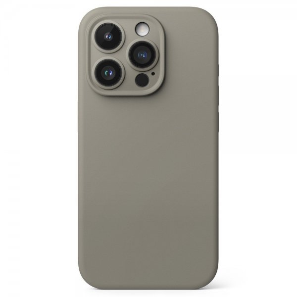 Ringke iPhone 15 Pro Max Skal Silicone Magnetic Grå
