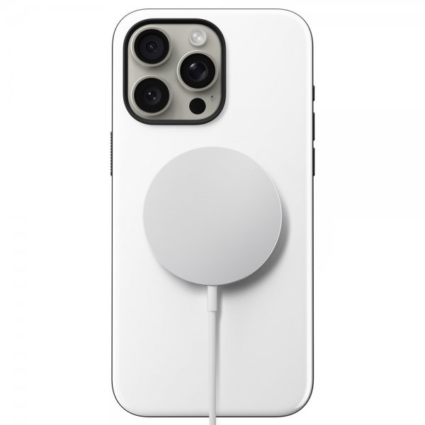 Nomad iPhone 15 Pro Max Skal Sport Case Vit