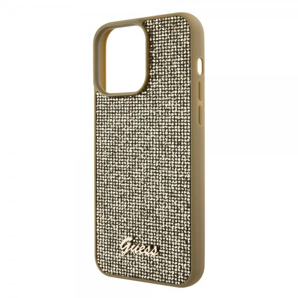 Guess iPhone 15 Pro Max Skal Square Mirror Guld