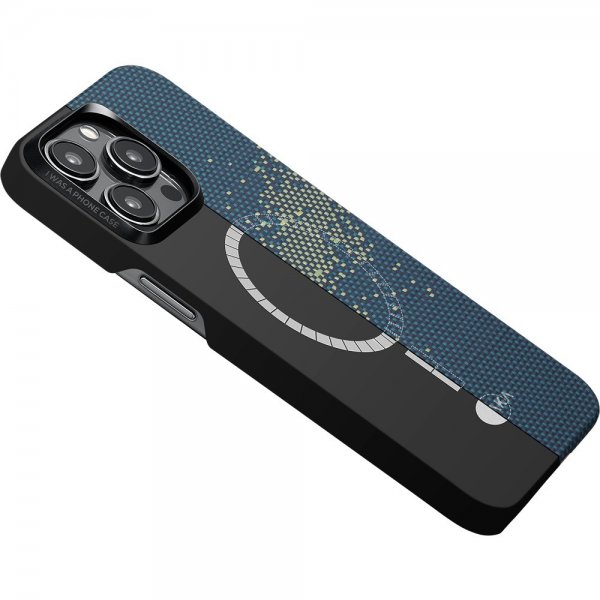 Pitaka iPhone 15 Pro Max Skal StarPeak MagEZ Case 4 Milky Way Galaxy