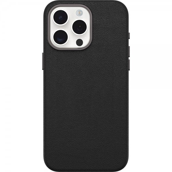 Otterbox iPhone 15 Pro Max Skal Symmetry Cactus Leather MagSafe Noir Ash