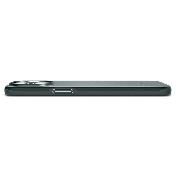 Spigen iPhone 15 Pro Max Skal Thin Fit Abyss Green