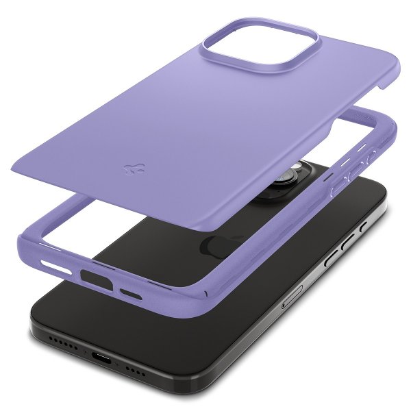 Spigen iPhone 15 Pro Max Skal Thin Fit Iris Purple