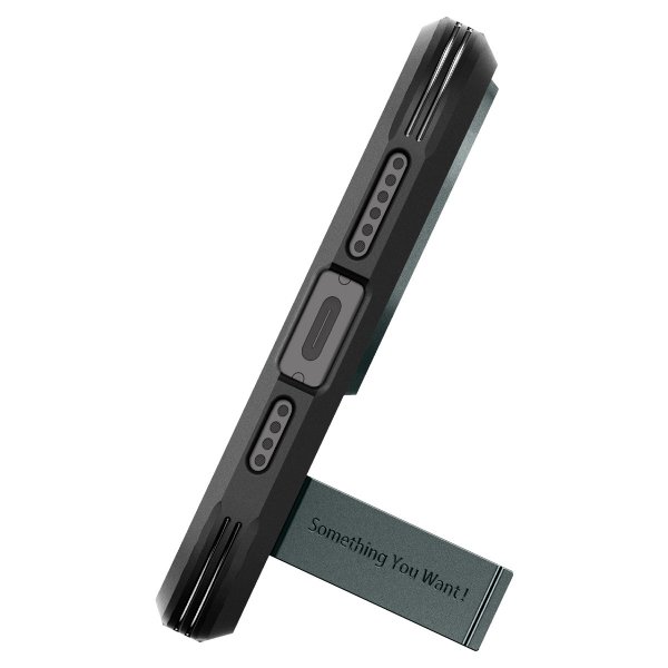 Spigen iPhone 15 Pro Max Skal Tough Armor MagFit Abyss Green