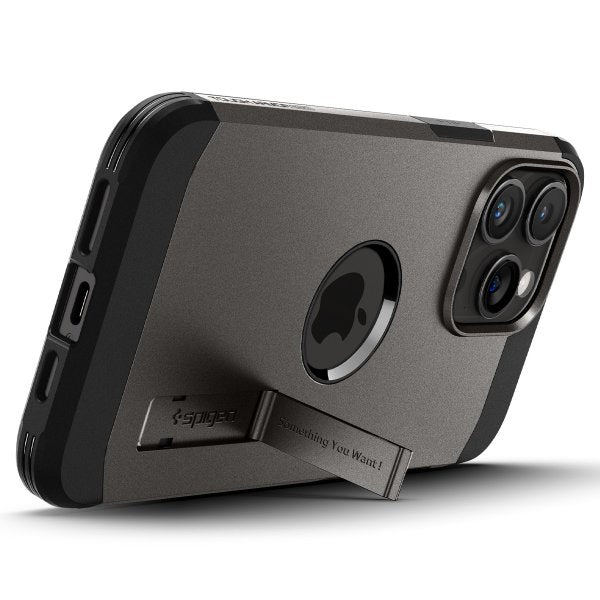 Spigen iPhone 15 Pro Max Skal Tough Armor MagFit Gunmetal