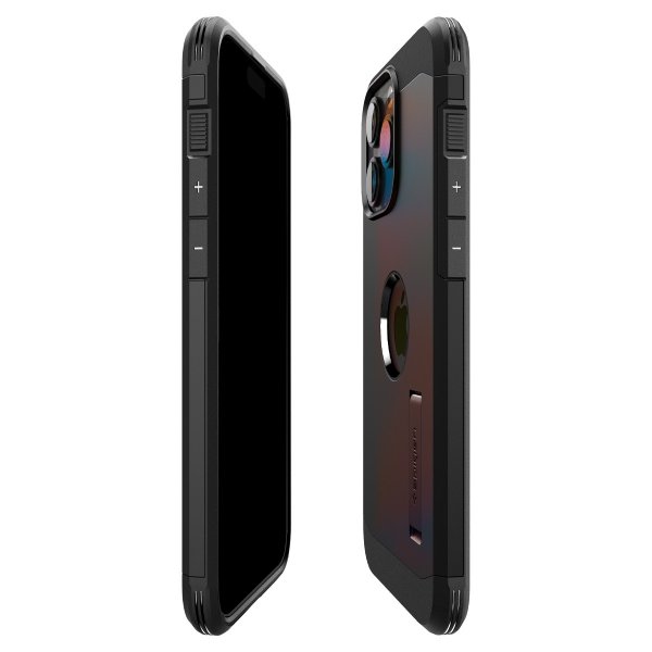 Spigen iPhone 15 Pro Max Skal Tough Armor MagFit Svart