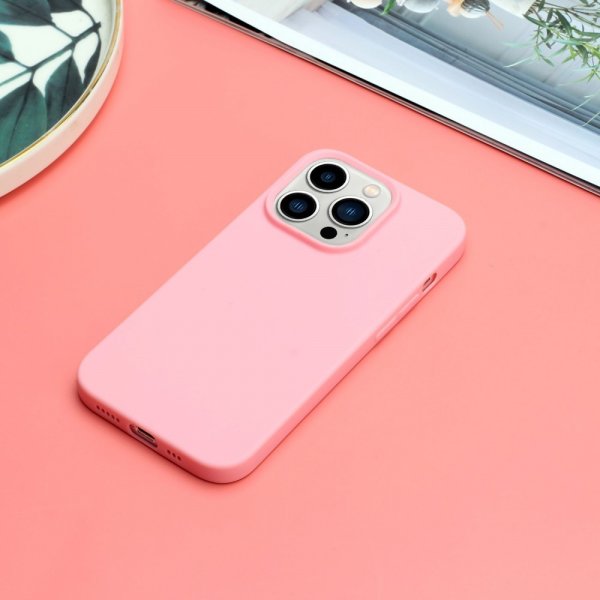 iPhone 15 Pro Max Skal TPU Ljusrosa