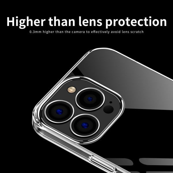Mofi iPhone 15 Pro Max Skal Transparent TPU Klar