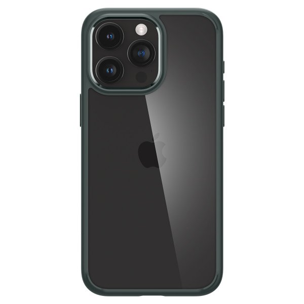 Spigen iPhone 15 Pro Max Skal Ultra Hybrid Abyss Green