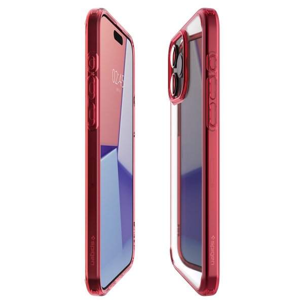 Spigen iPhone 15 Pro Max Skal Ultra Hybrid Deep Red