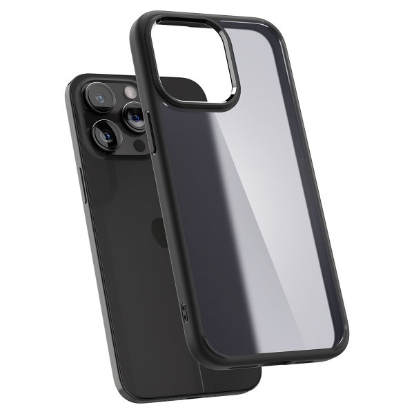 Spigen iPhone 15 Pro Max Skal Ultra Hybrid Frost Black