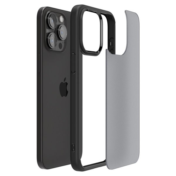 Spigen iPhone 15 Pro Max Skal Ultra Hybrid Frost Black