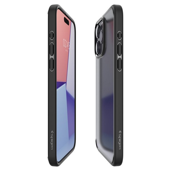 Spigen iPhone 15 Pro Max Skal Ultra Hybrid Frost Black