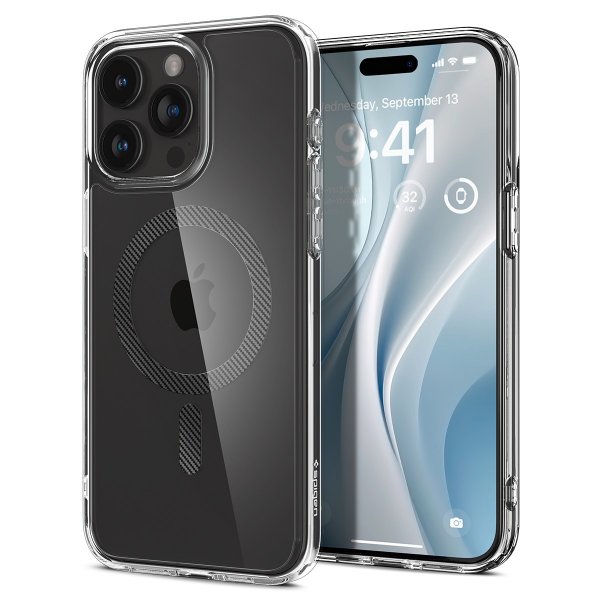 Spigen iPhone 15 Pro Max Skal Ultra Hybrid MagFit Carbon Fiber